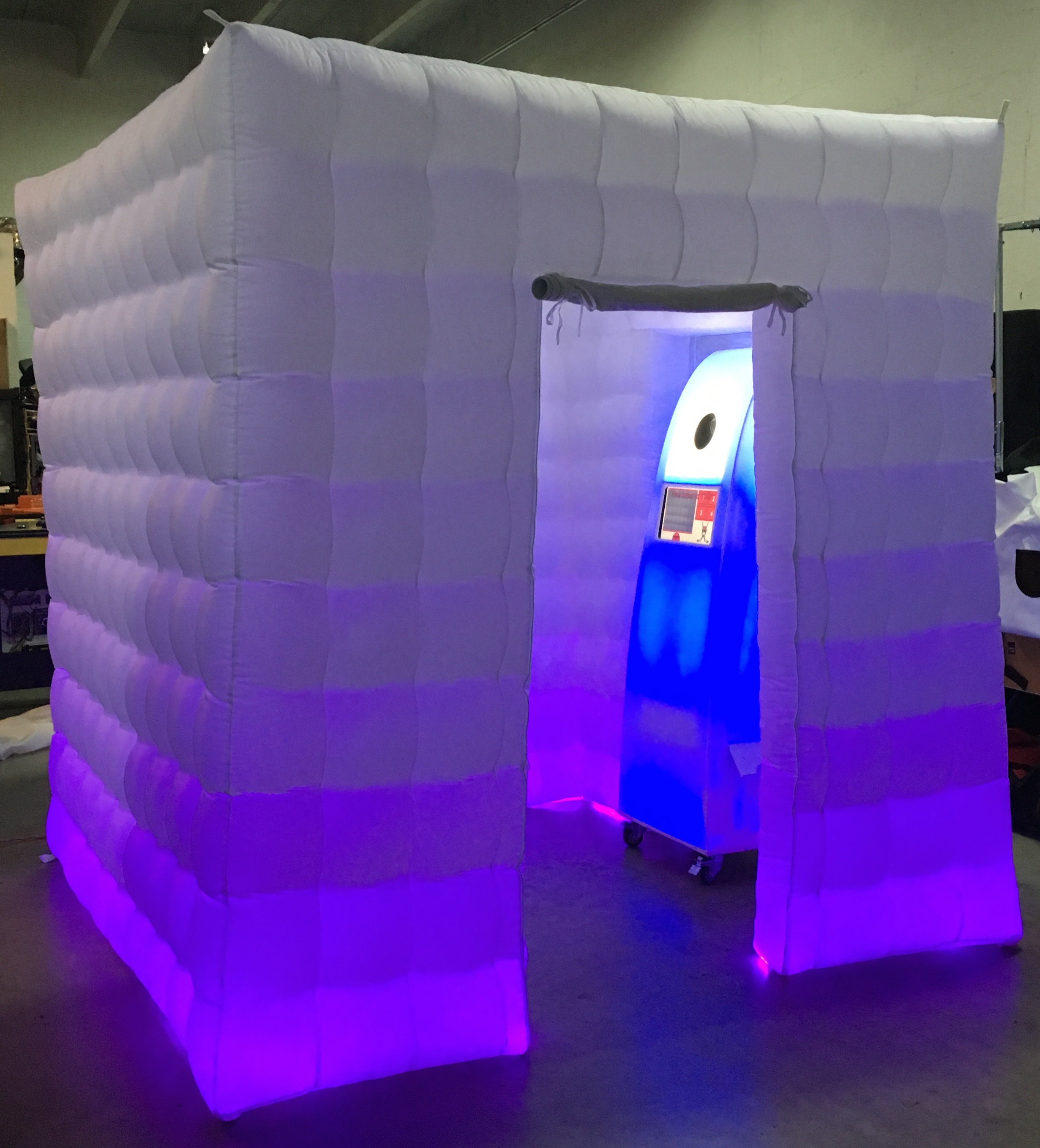 inflatable photo booth enclosure